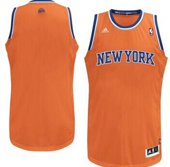 Custom New York Knicks orange jersey