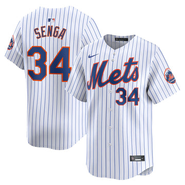 Kodai Senga New York Mets white Limited jersey
