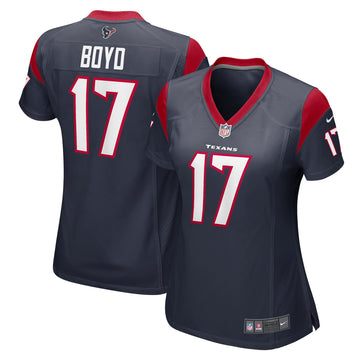 Kris Boyd Houston Texans navy jersey