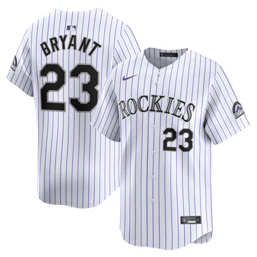 Kris Bryant Colorado Rockies white Limited jersey