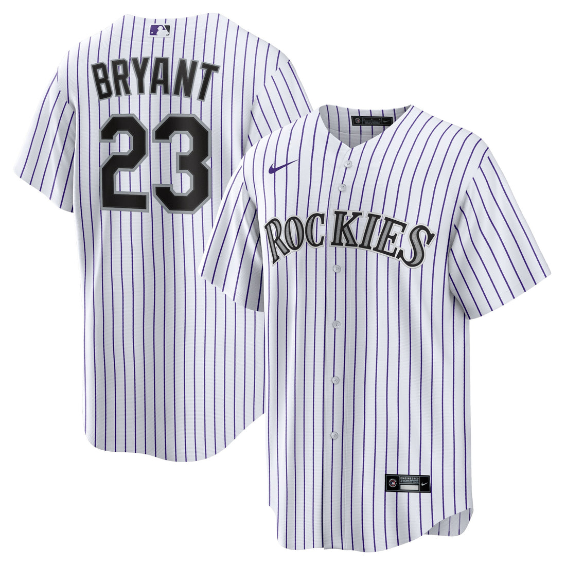 Kris Bryant Colorado Rockies white jersey