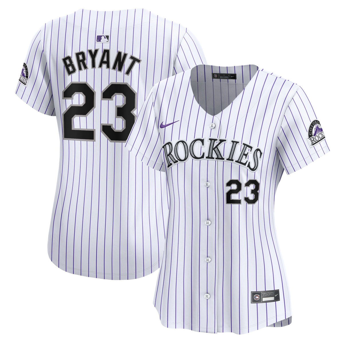 Kris Bryant Colorado Rockies white Limited jersey