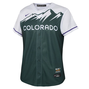Kris Bryant Colorado Rockies green City Connect jersey