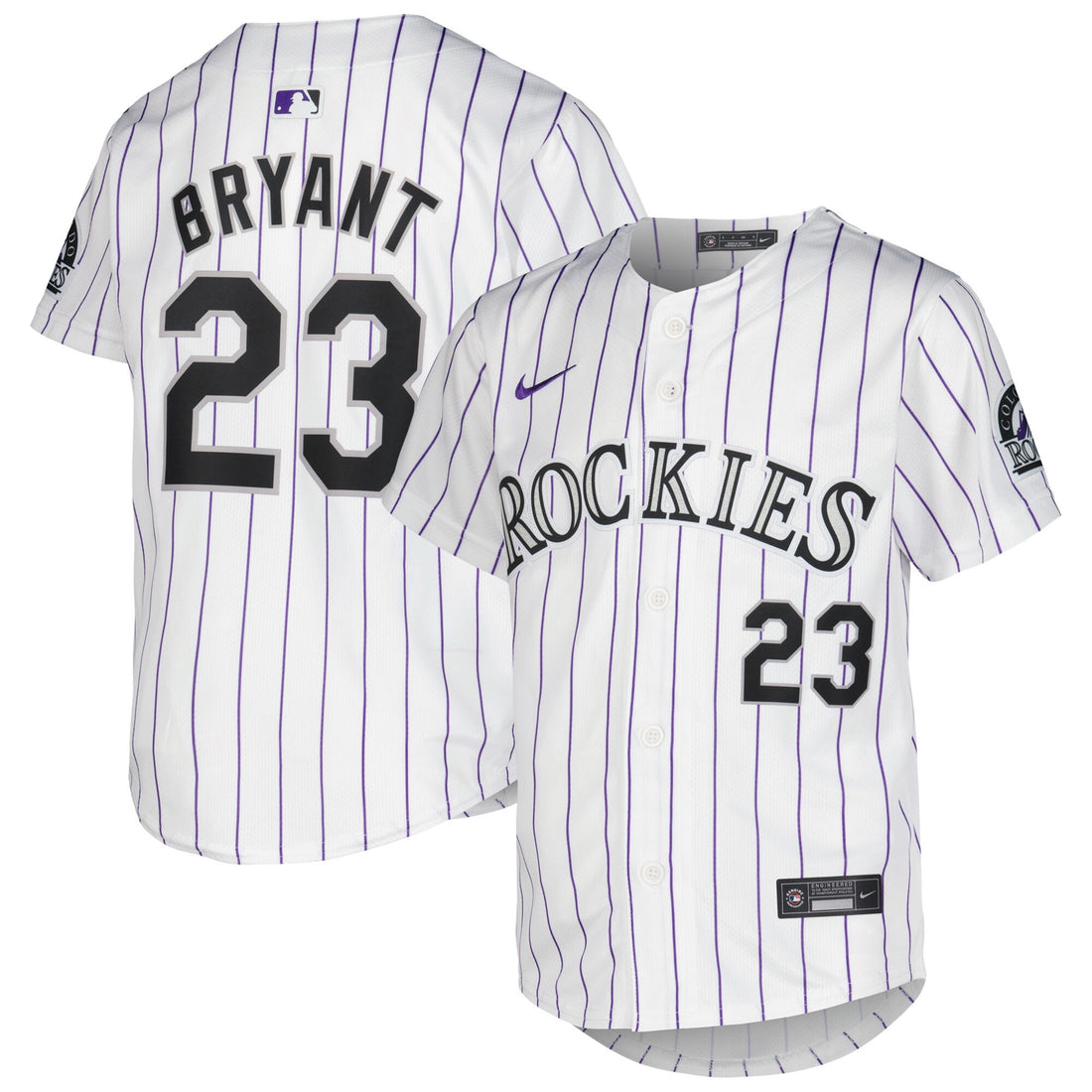 Kris Bryant Colorado Rockies white Limited jersey