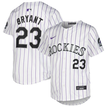 Kris Bryant Colorado Rockies white Limited jersey