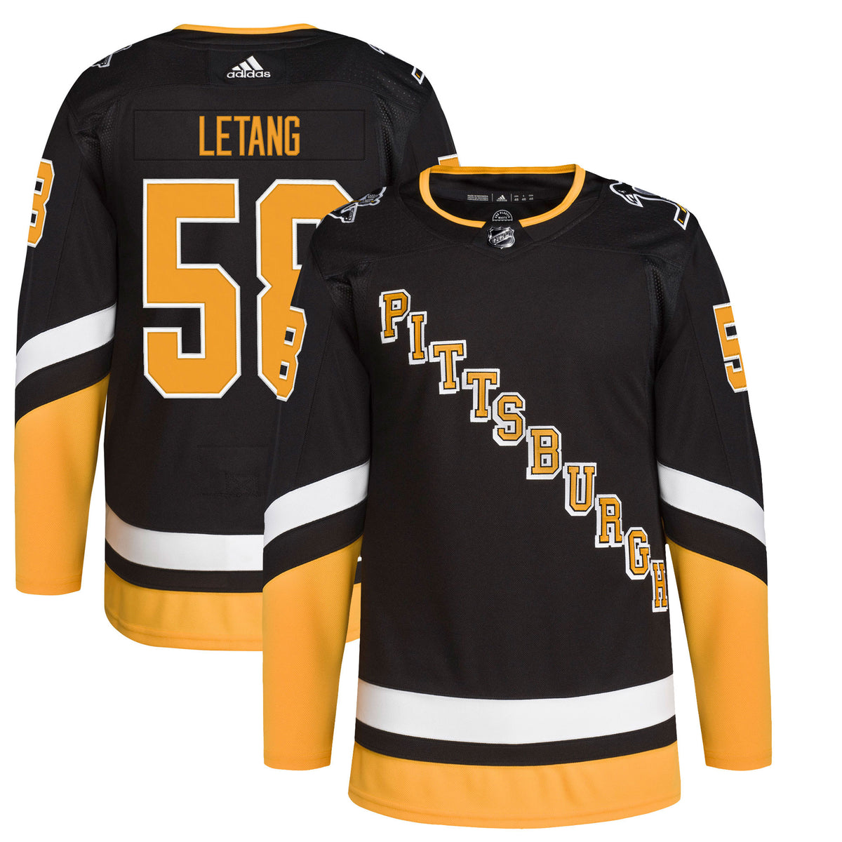 Kris Letang Pittsburgh Penguins black Alternate jersey