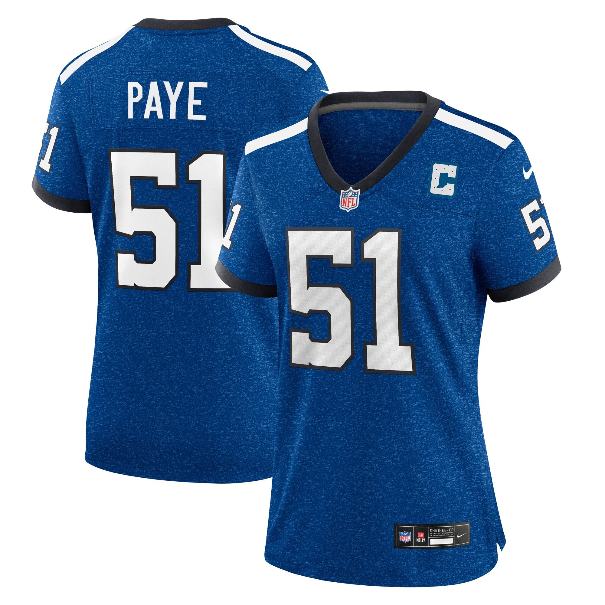 Kwity Paye Indiana Nights Indianapolis Colts royal Alternate jersey