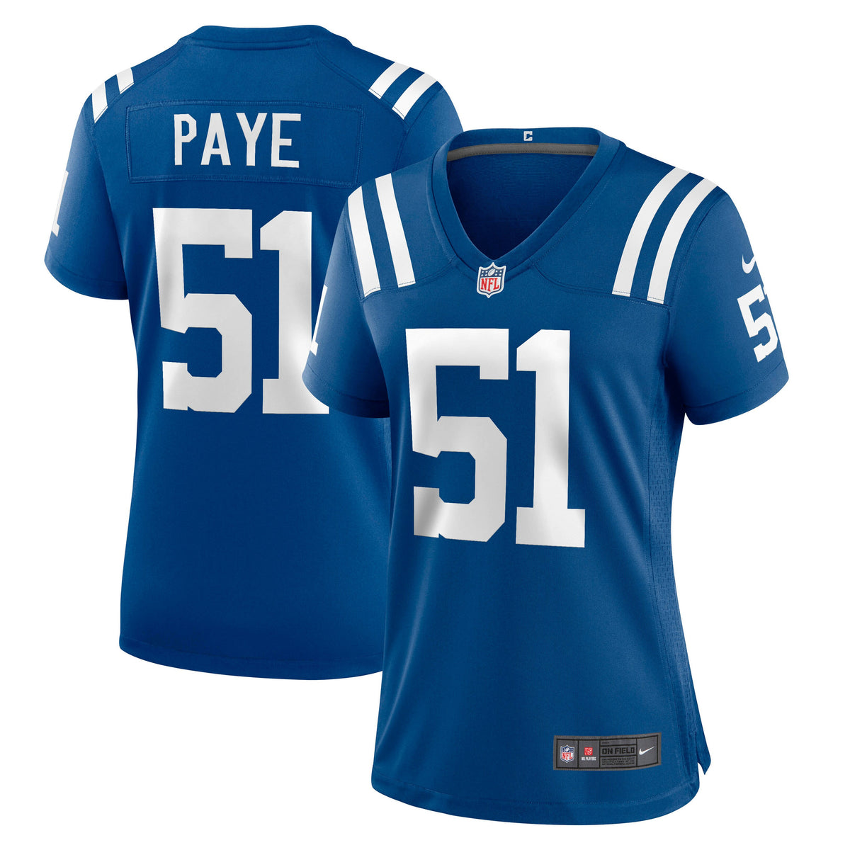 Kwity Paye Indianapolis Colts royal jersey