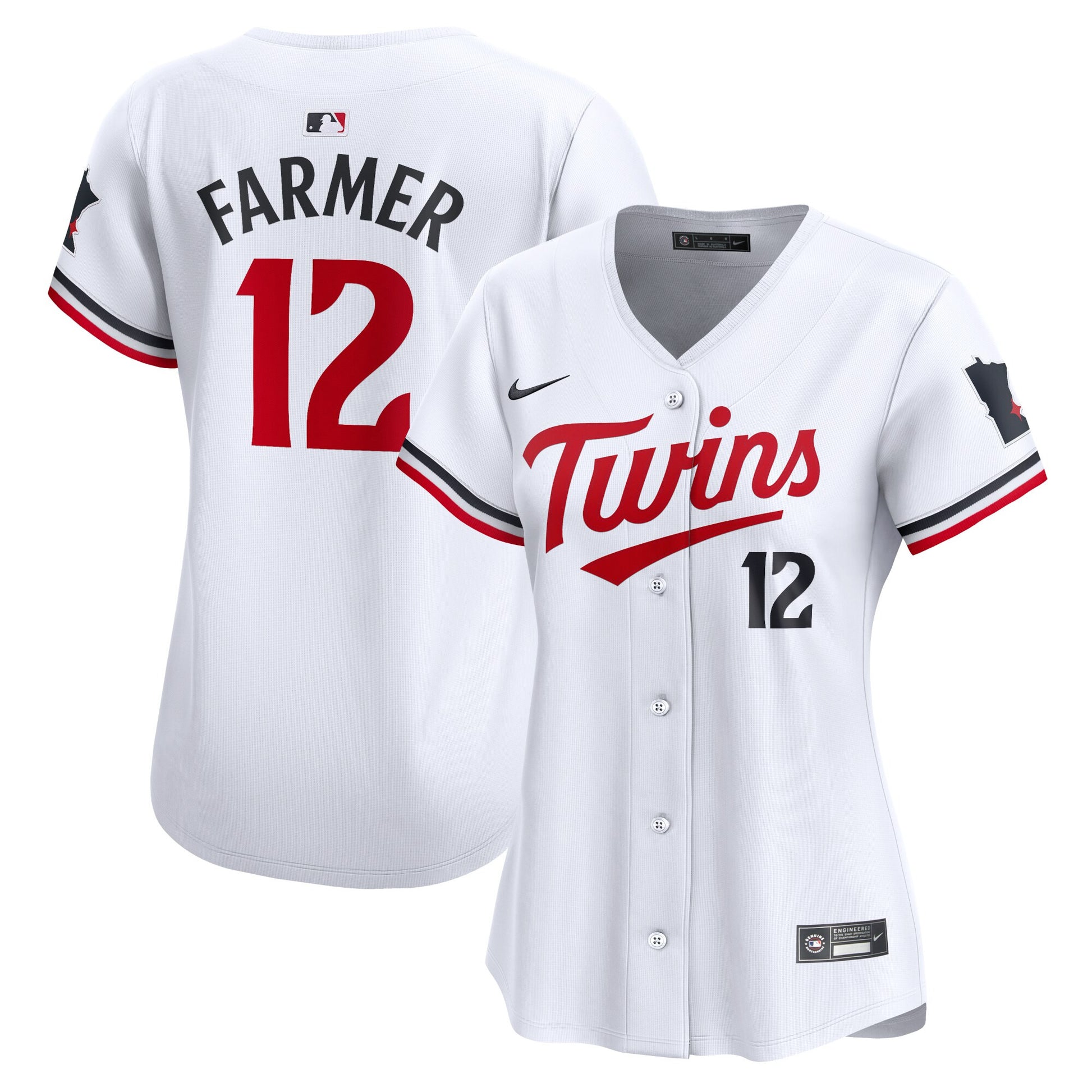 Kyle Farmer Minnesota Twins white Limited jersey