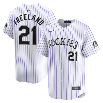 Kyle Freeland Colorado Rockies white Limited jersey