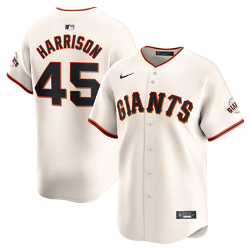 Kyle Harrison San Francisco Giants cream Limited jersey