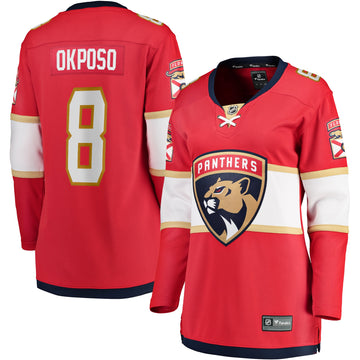 Kyle Okposo Florida Panthers red Home jersey