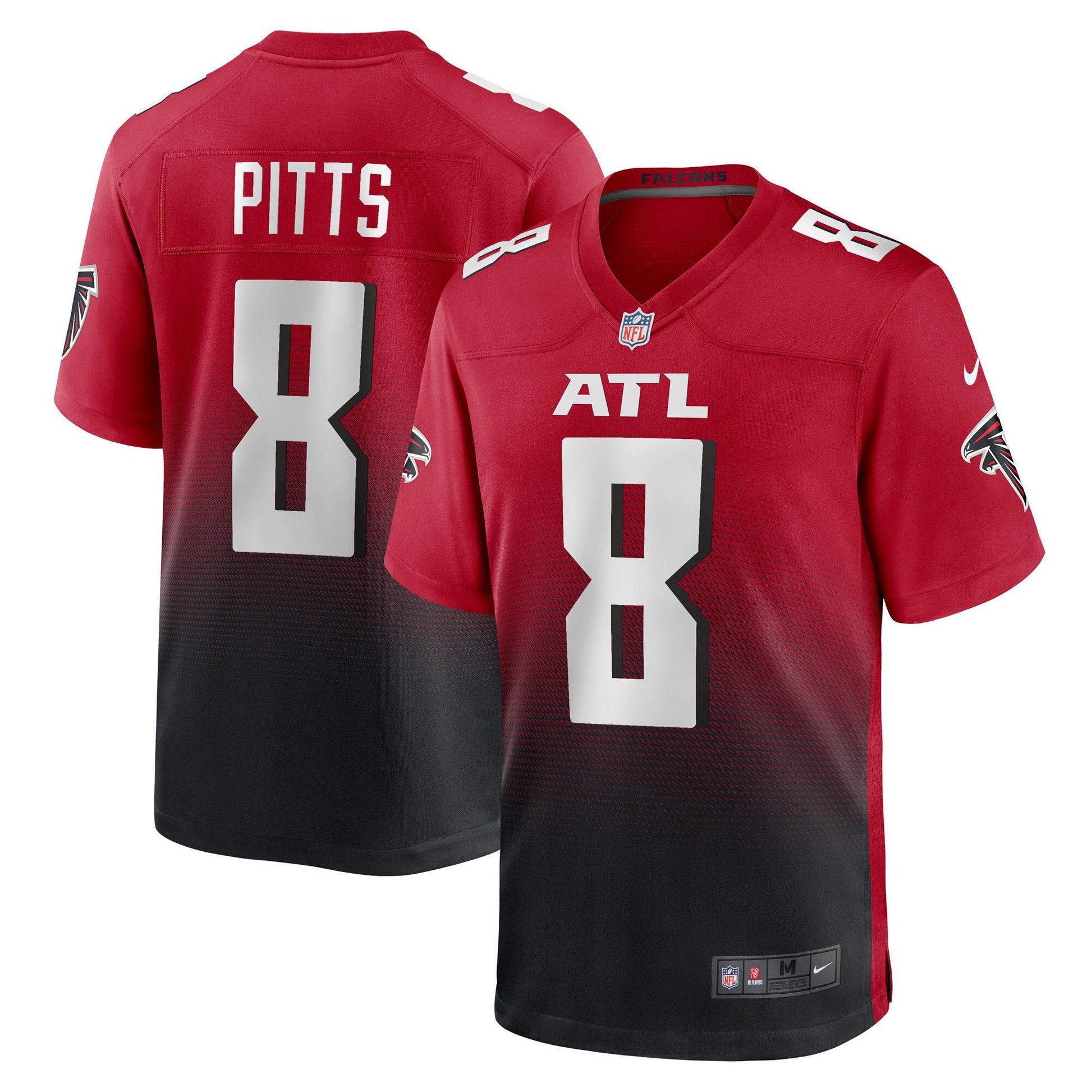 Kyle Pitts Atlanta Falcons red Alternate jersey