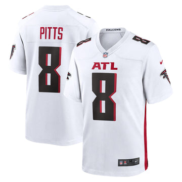 Kyle Pitts Atlanta Falcons white Game jersey