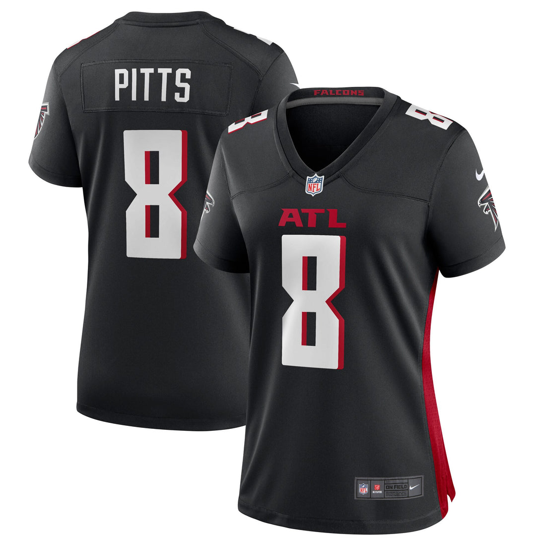 Kyle Pitts Atlanta Falcons black jersey