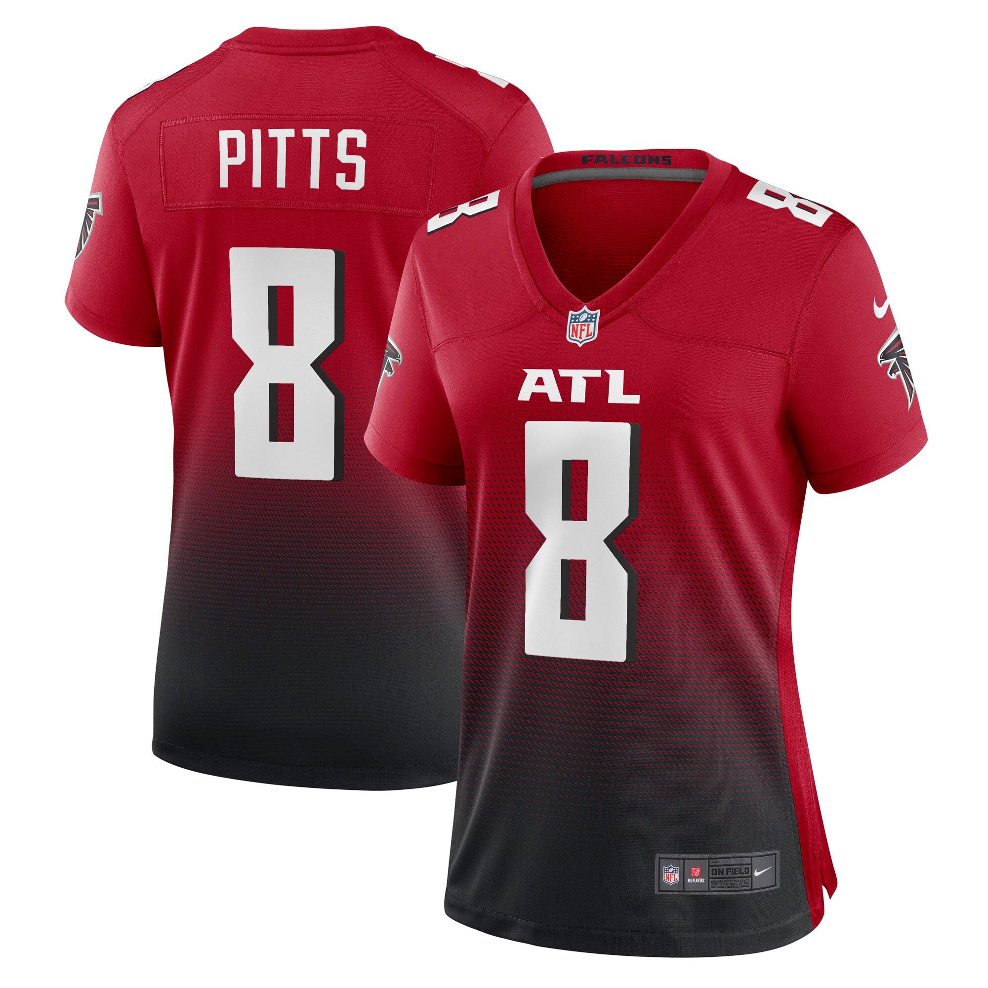 Kyle Pitts Atlanta Falcons red Alternate jersey