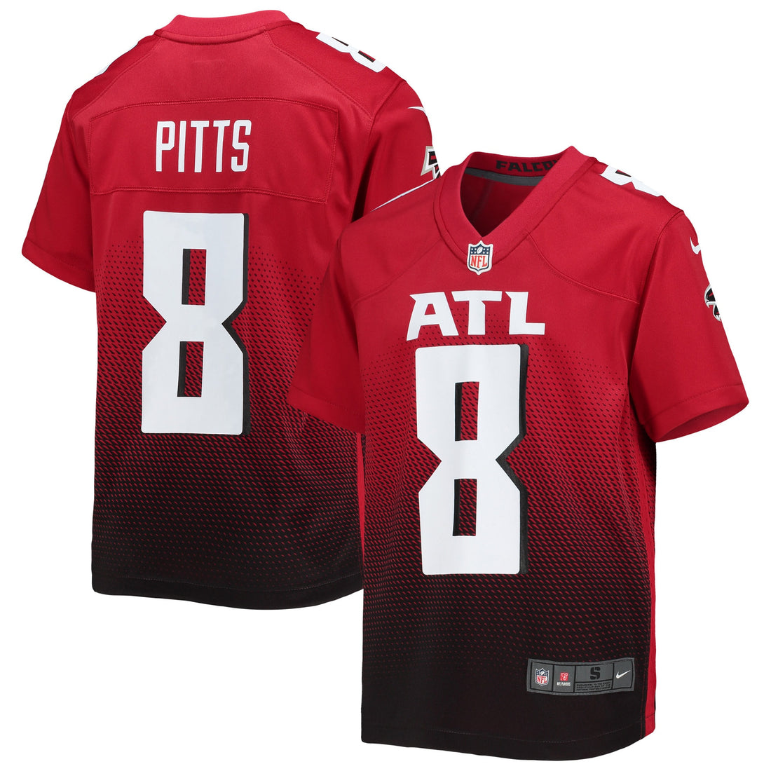 Kyle Pitts Atlanta Falcons red jersey