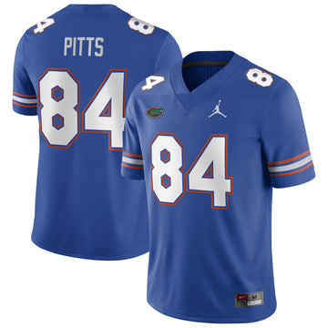 Kyle Pitts Jordan Brand Florida Gators royal jersey