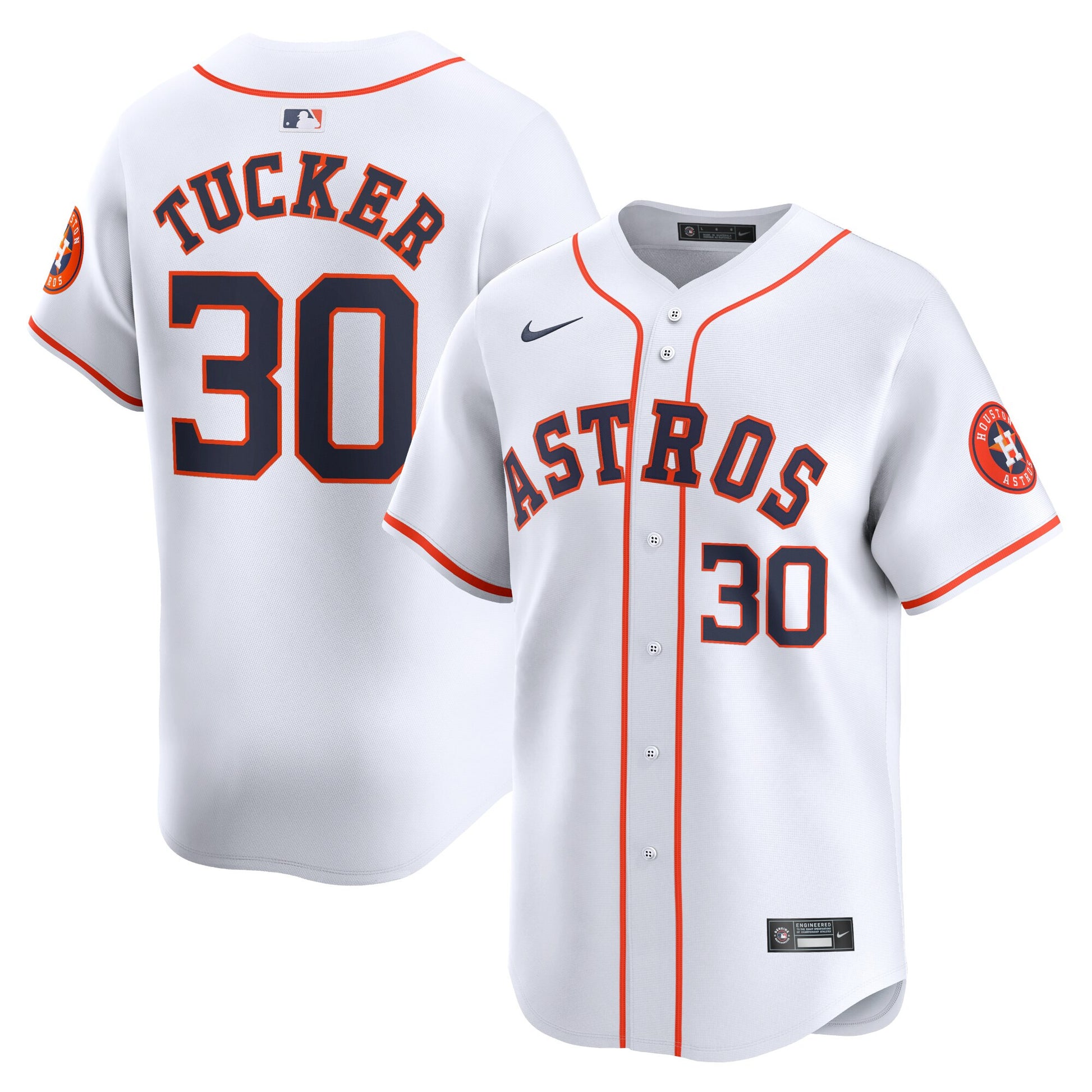 Kyle Tucker Houston Astros white Limited jersey