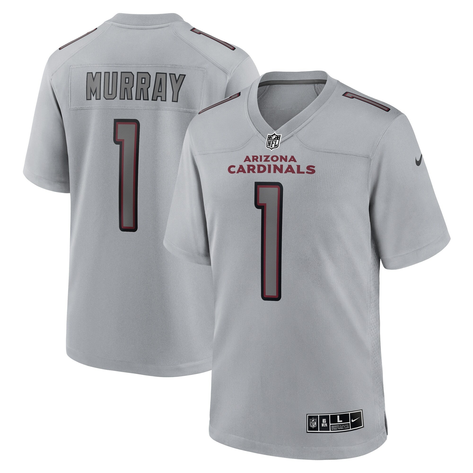 Kyler Murray Atmosphere Arizona Cardinals gray Fashion jersey