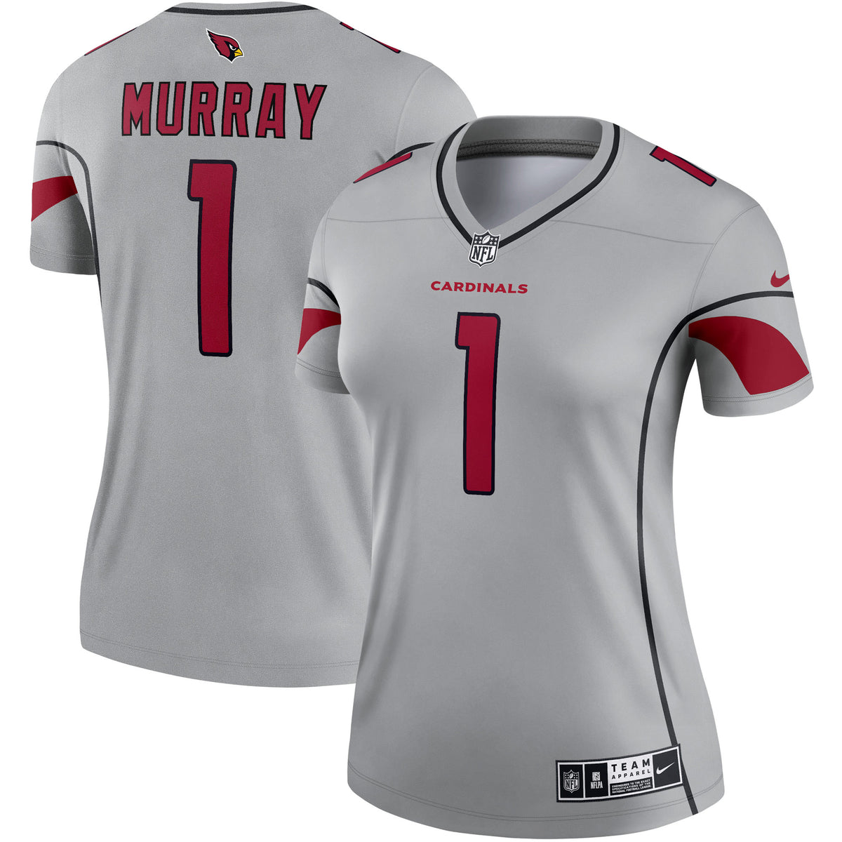 Kyler Murray Arizona Cardinals gray Inverted Legend jersey