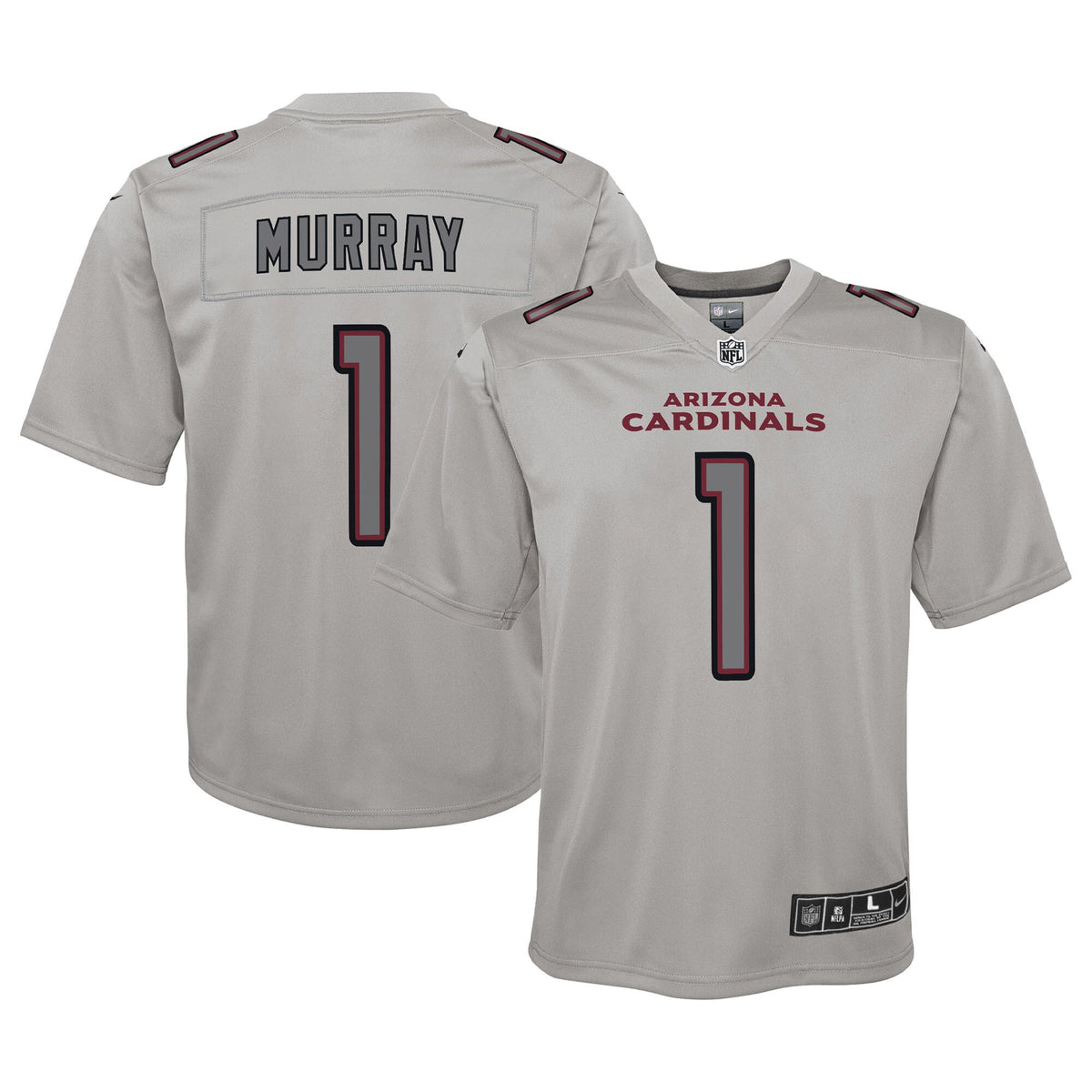 Kyler Murray Atmosphere Arizona Cardinals gray jersey