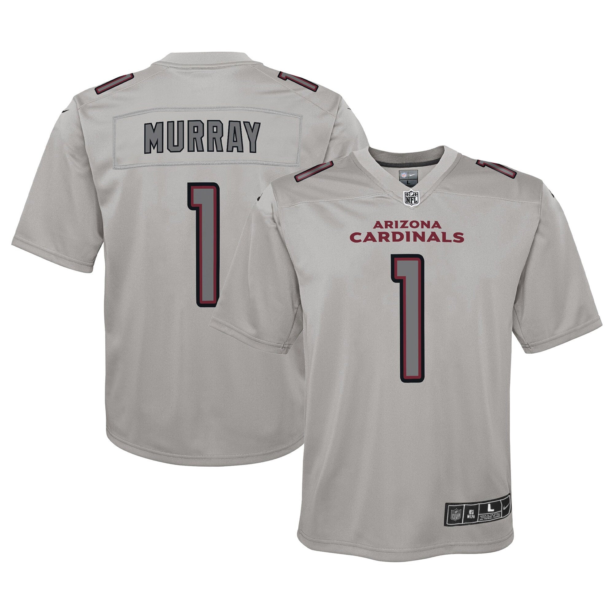 Kyler Murray Atmosphere Arizona Cardinals gray jersey
