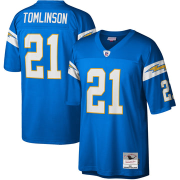 Ladainian Tomlinson Los Angeles Chargers blue jersey