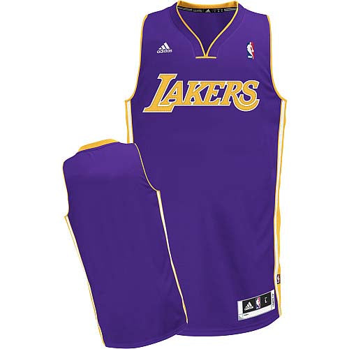 Custom Los Angeles Lakers purple jersey