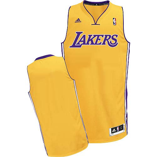 Custom Los Angeles Lakers yellow jersey