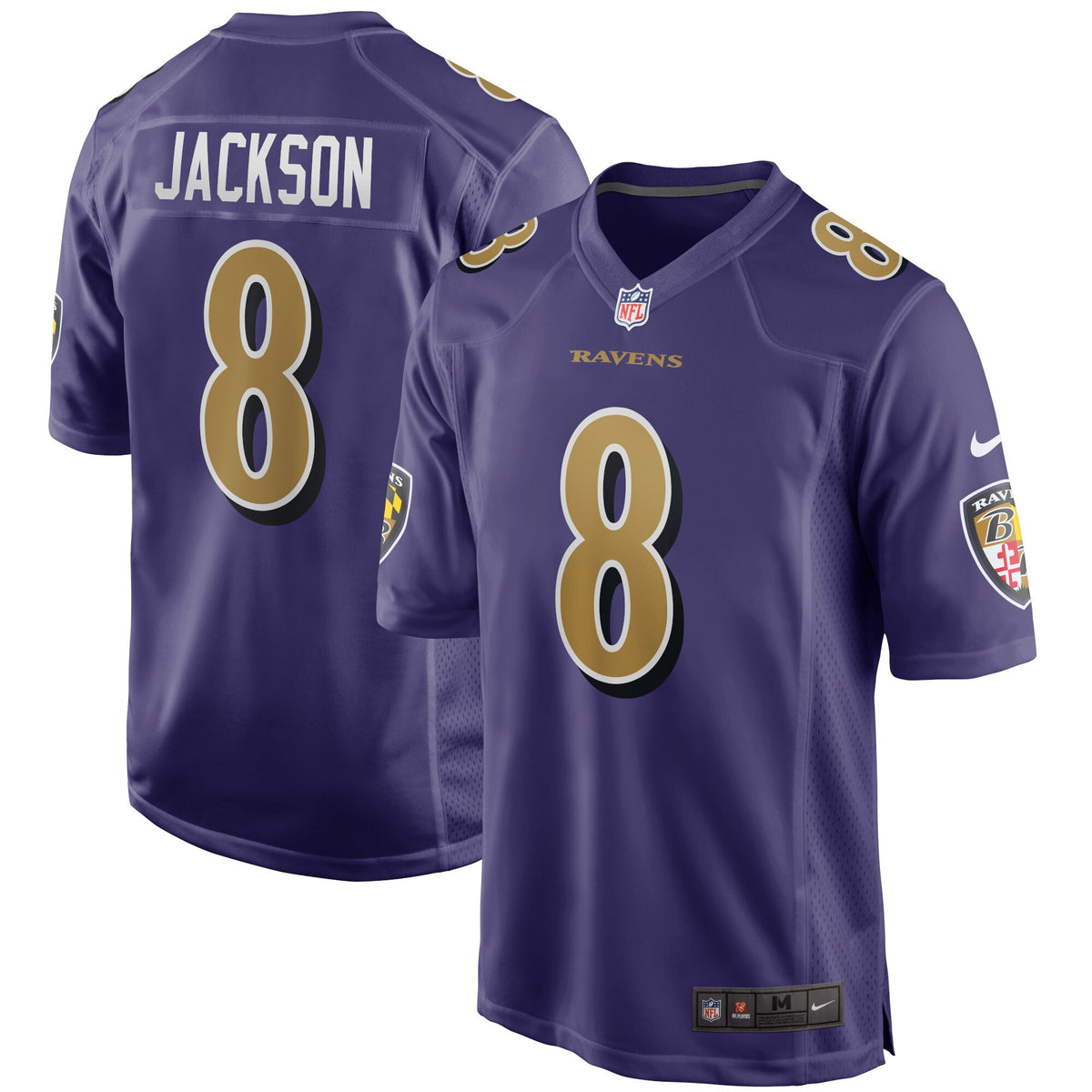 Lamar Jackson Baltimore Ravens purple Alternate jersey