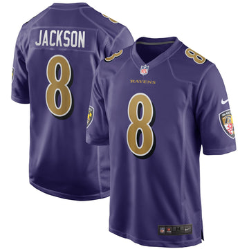 Lamar Jackson Baltimore Ravens purple Alternate jersey