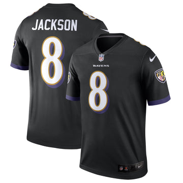 Lamar Jackson Baltimore Ravens black Legend jersey