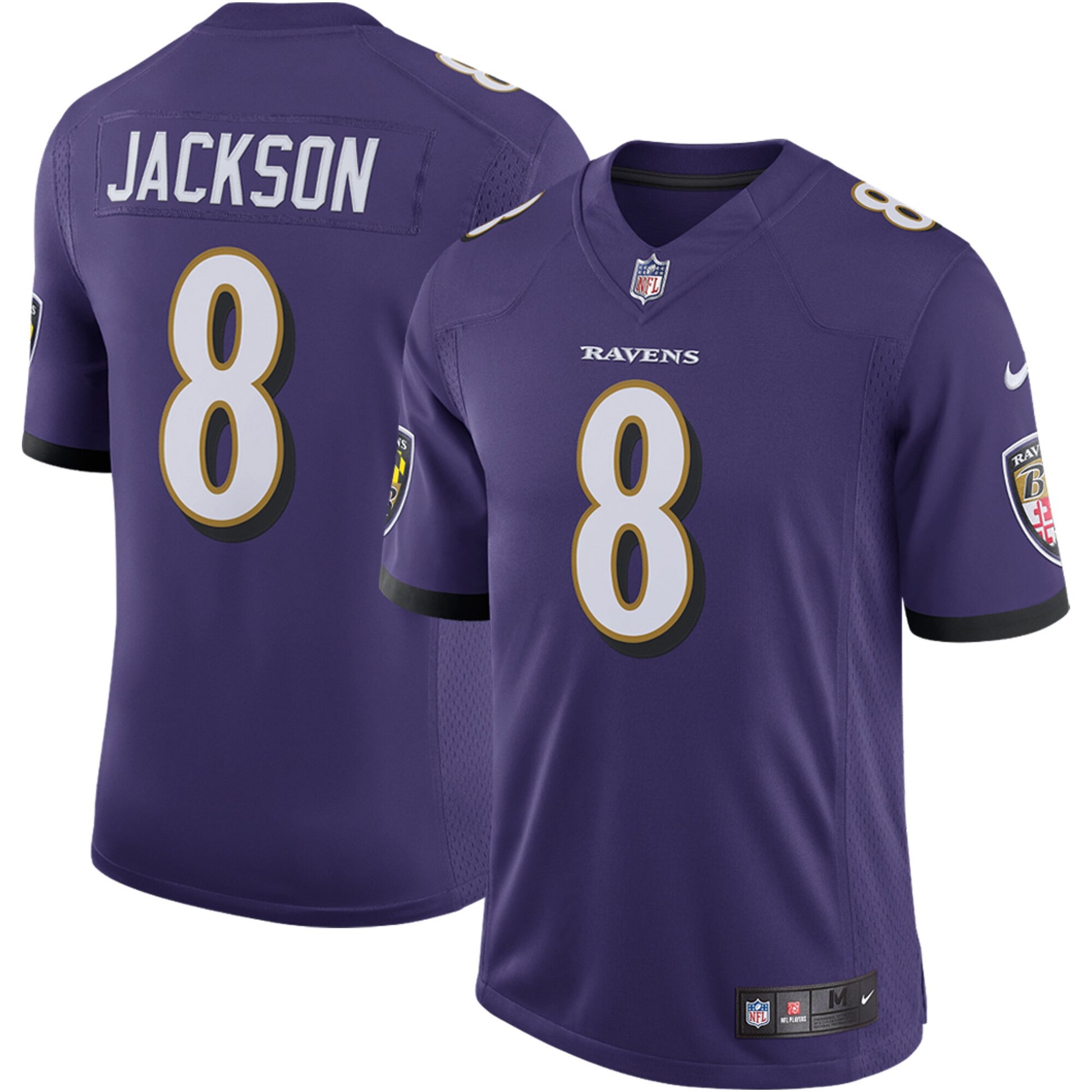 Lamar Jackson Speed Machine Baltimore Ravens purple Limited jersey