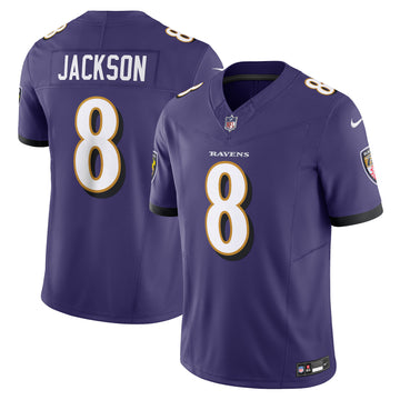 Lamar Jackson Baltimore Ravens purple Vapor jersey