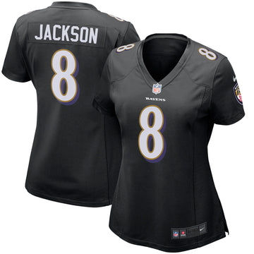 Lamar Jackson Baltimore Ravens black Game jersey