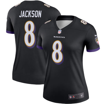 Lamar Jackson Baltimore Ravens black Legend jersey