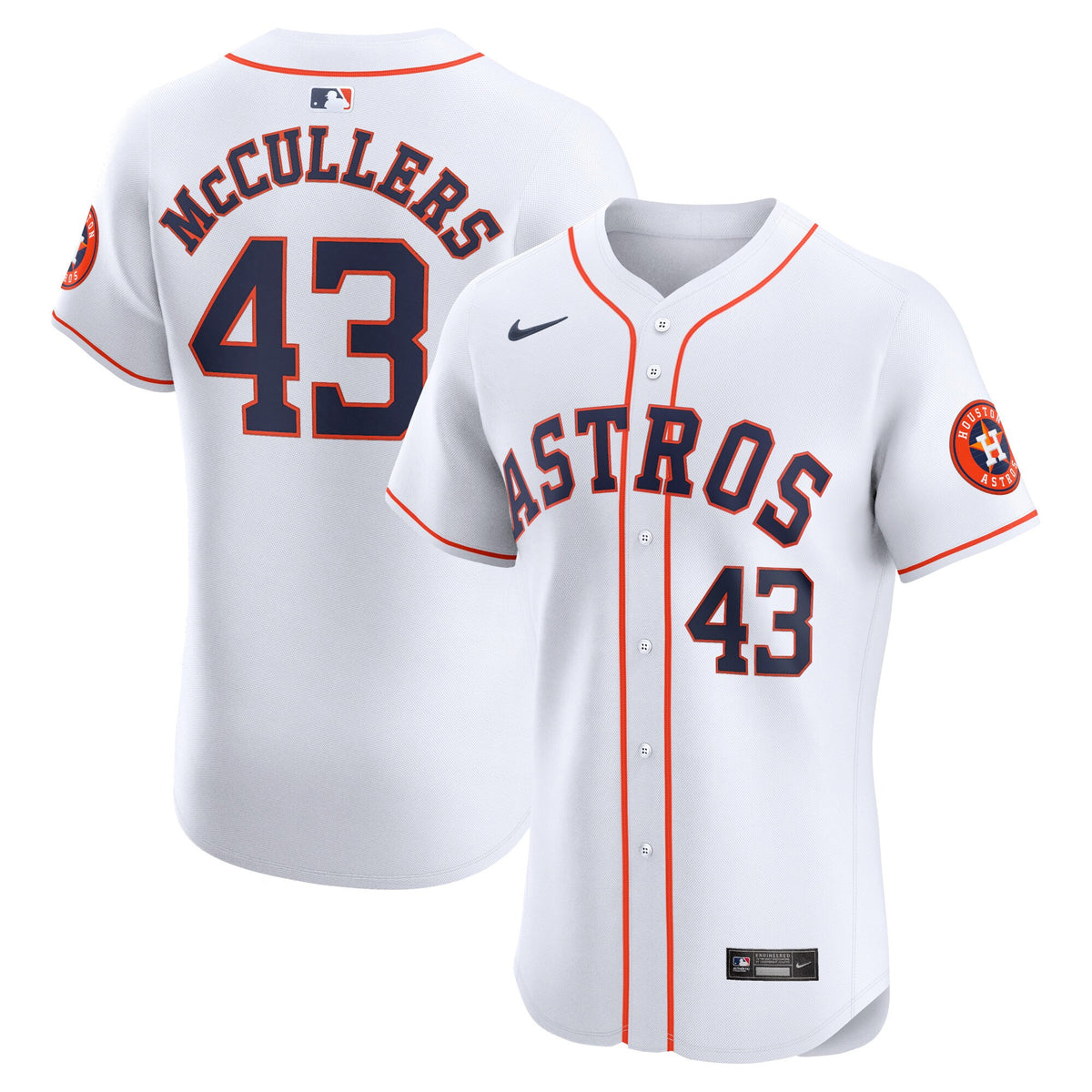 Lance Mccullers Jr Houston Astros white Elite jersey