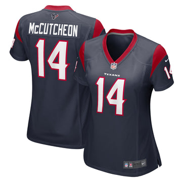 Lance Mccutcheon Houston Texans navy jersey