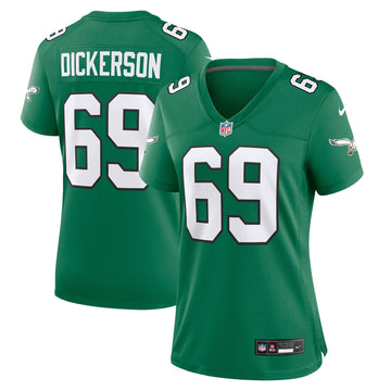 Landon Dickerson Philadelphia Eagles green Alternate jersey