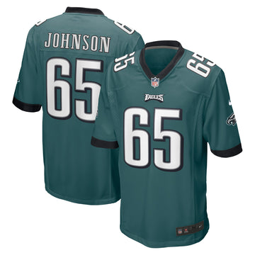 Lane Johnson Philadelphia Eagles green jersey