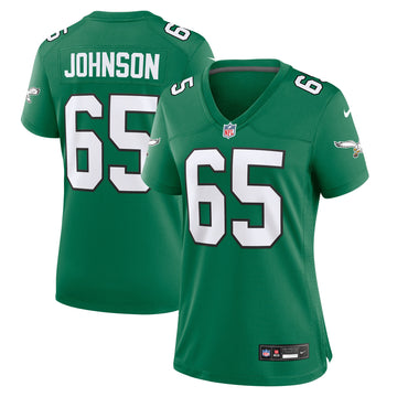 Lane Johnson Philadelphia Eagles green Alternate jersey
