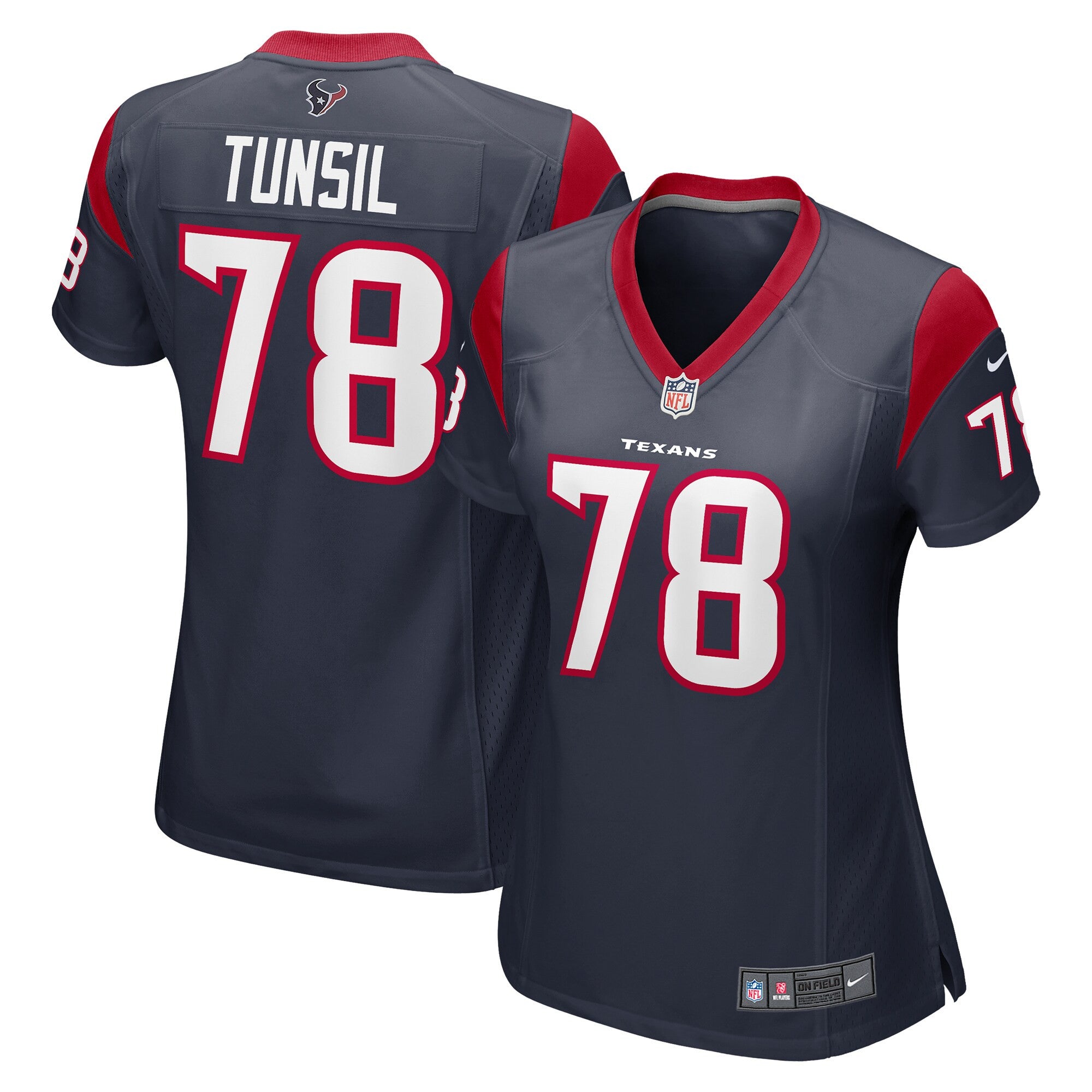 Laremy Tunsil Houston Texans navy jersey