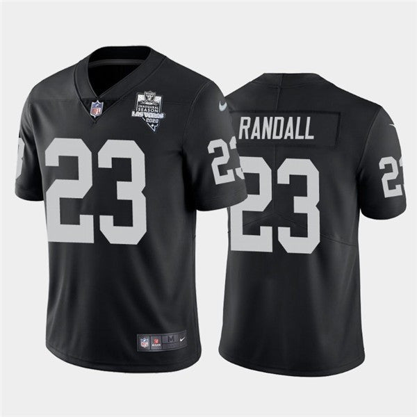 Damarious Randall Las Vegas Raiders black Vapor jersey