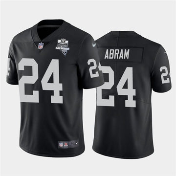 Johnathan Abram Las Vegas Raiders black Vapor jersey