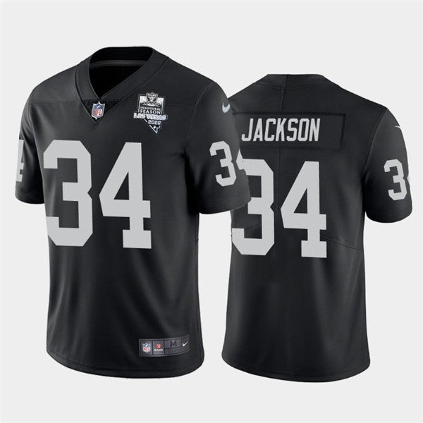 Bo Jackson Las Vegas Raiders black Vapor jersey