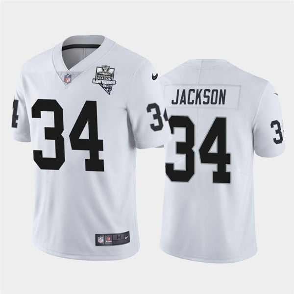Bo Jackson Las Vegas Raiders white Vapor jersey