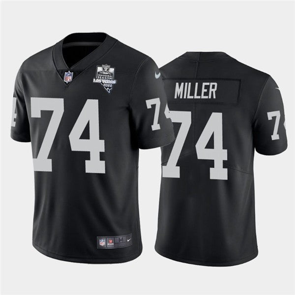 Kolton Miller Las Vegas Raiders black Vapor jersey