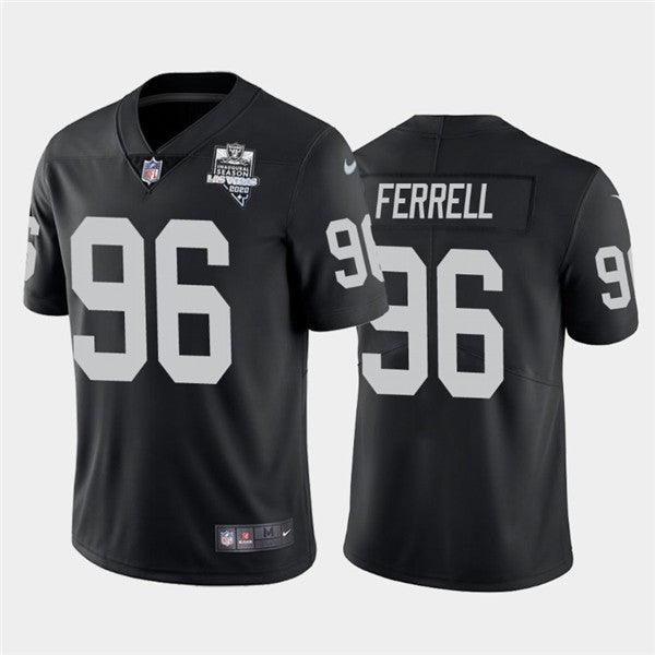 Clelin Ferrell Las Vegas Raiders black Vapor jersey