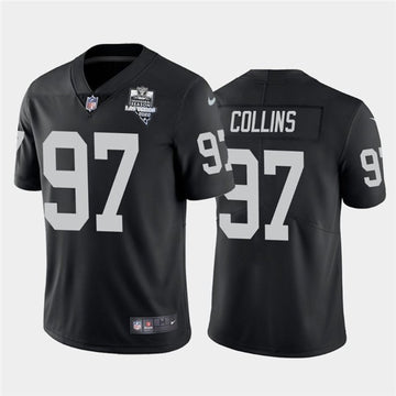 Maliek Collins Las Vegas Raiders black Vapor jersey